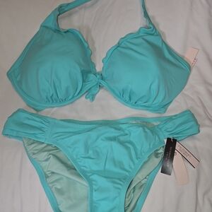 Victoria's Secret Aqua Bikini Set